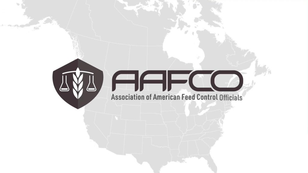 AAFCO (Association of American Feed Control Officers) Floating over an image the North American Continent. AAFCO Dog Nutrient Profiles.